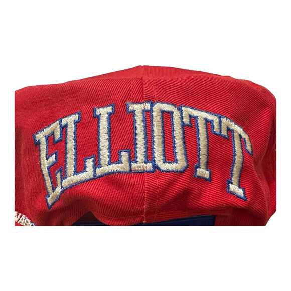 Vintage Budweiser Racing Bill Elliott #11 Nascar Snapback Hat Checkered Flag - Picture 4 of 7